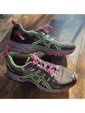Women's 8.5 Asics GEL-Venture 5 Trail Running Shoes Training Hiking Running
